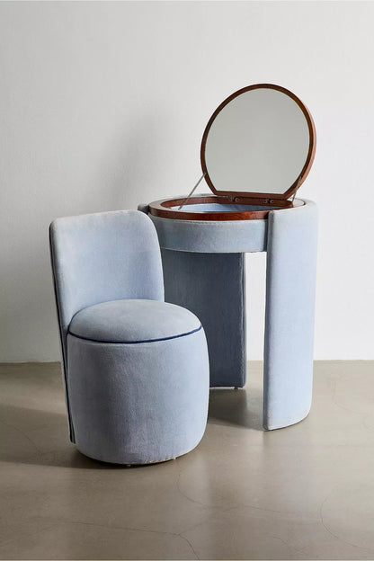 Makeup Vanity Table with Chair