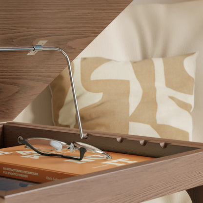 Multi-Purpose C-Shaped Side Table