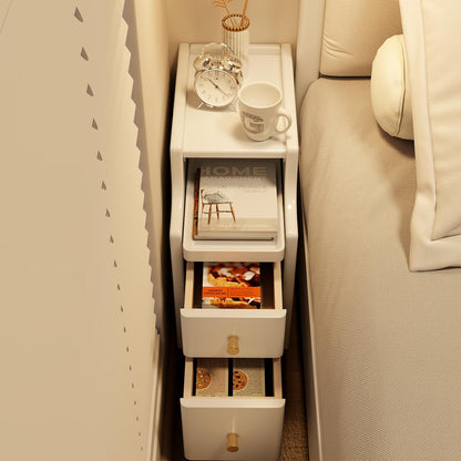 OakCraft™ Luxe Nightstand – Solid Wood Minimalist Bedside Table