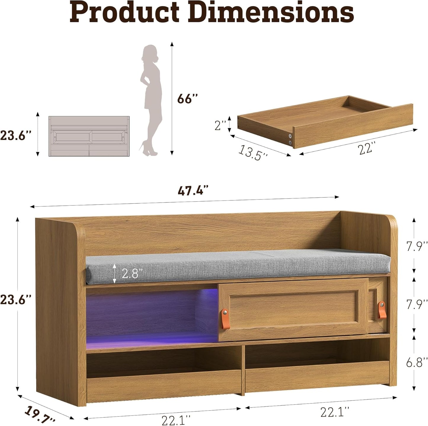 Entry Luxe Bench